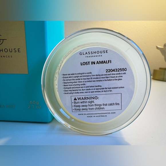 Glasshouse Lost In Amalfi Scented Candle - Picture 11 of 12
